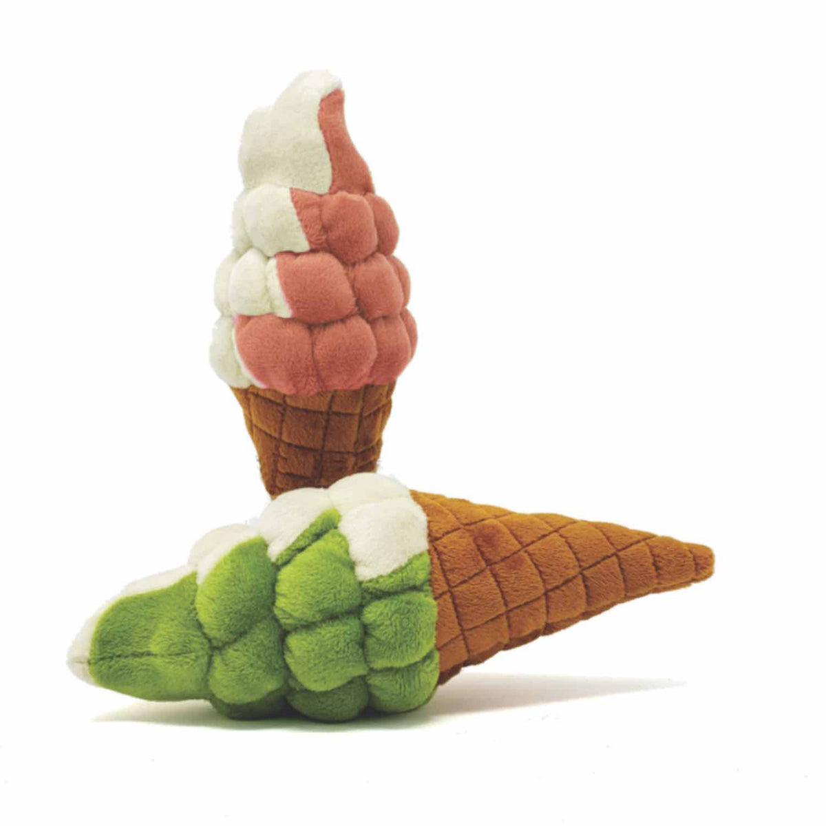 Ice Cream Cone Catnip Cat Toys (2-pc)