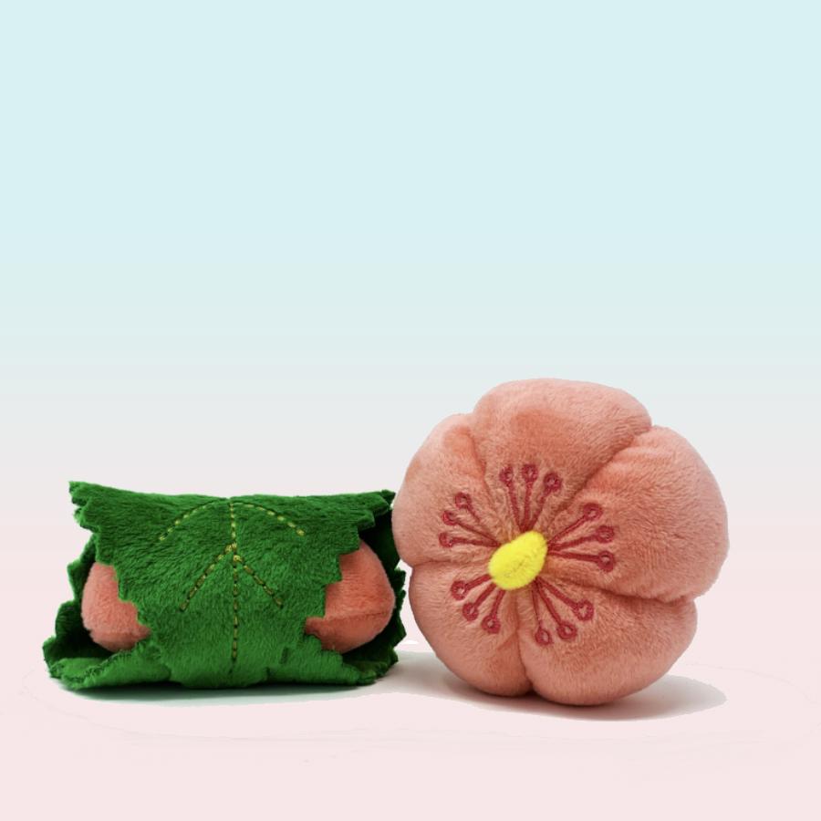 Blossom Bliss: Sakura & Mochi Toys in Bento Packaging (3-pc)