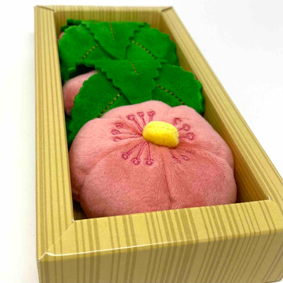 Blossom Bliss: Sakura & Mochi Toys in Bento Packaging (3-pc)